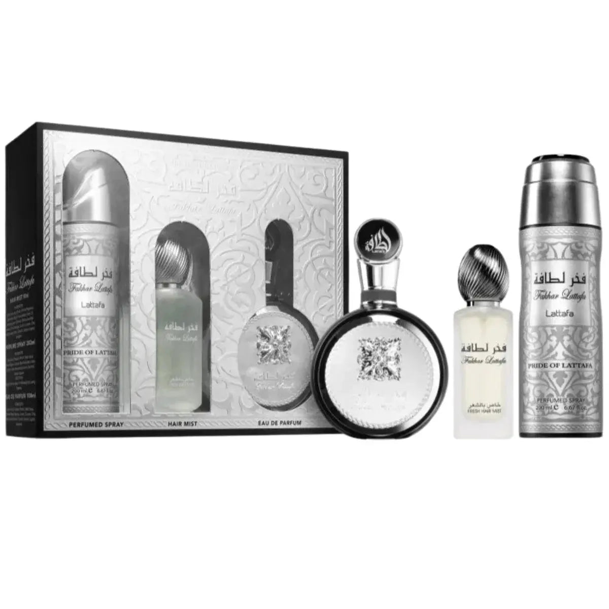 Fakhar By Lattafa For Men (3Pc Gift Set) - perfumesandrea