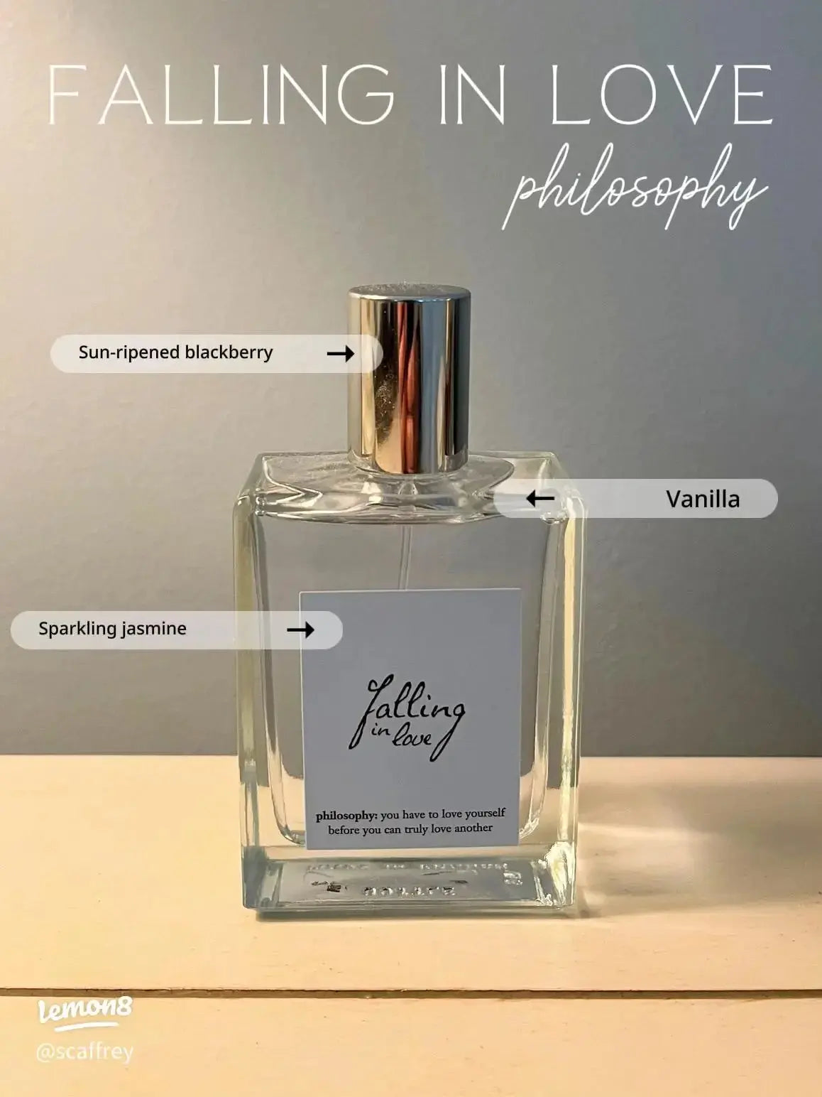 Falling In Love by Philosophy for Women 4.0oz EDP perfume bottle