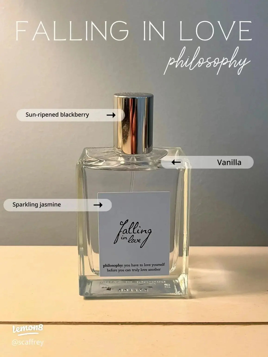 Falling In Love by Philosophy for Women 4.0oz EDP perfume bottle