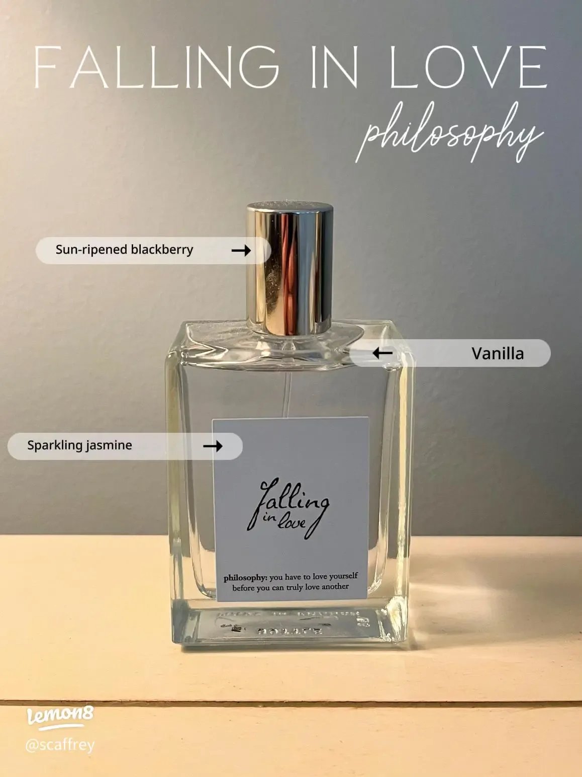 Falling In Love by Philosophy for Women 4.0oz EDP perfume bottle