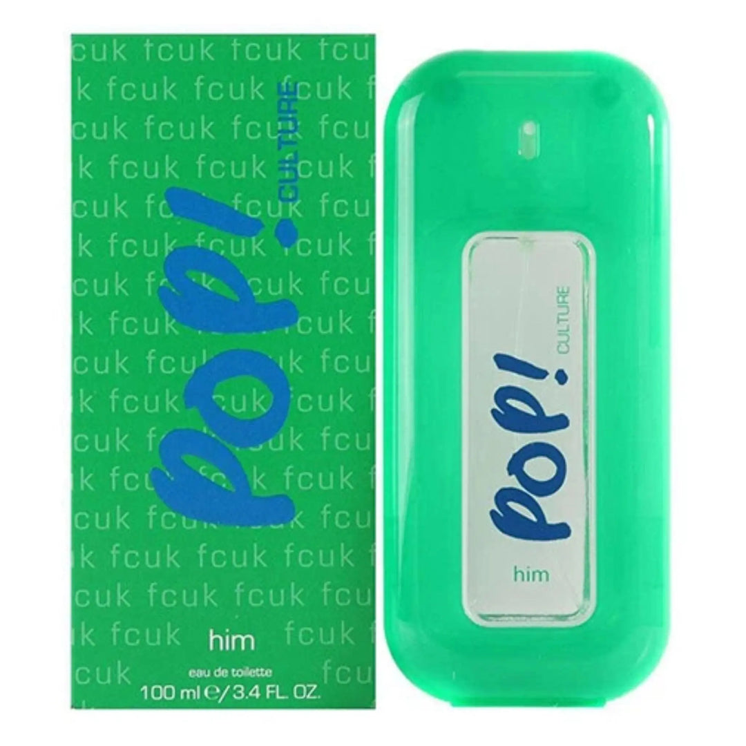 FCUK Pop! Culture Him By French Connection For Men 3.4oz EDT Spray