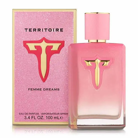 Femme Dreams by Territoire for Women 3.4oz EDP perfume bottle