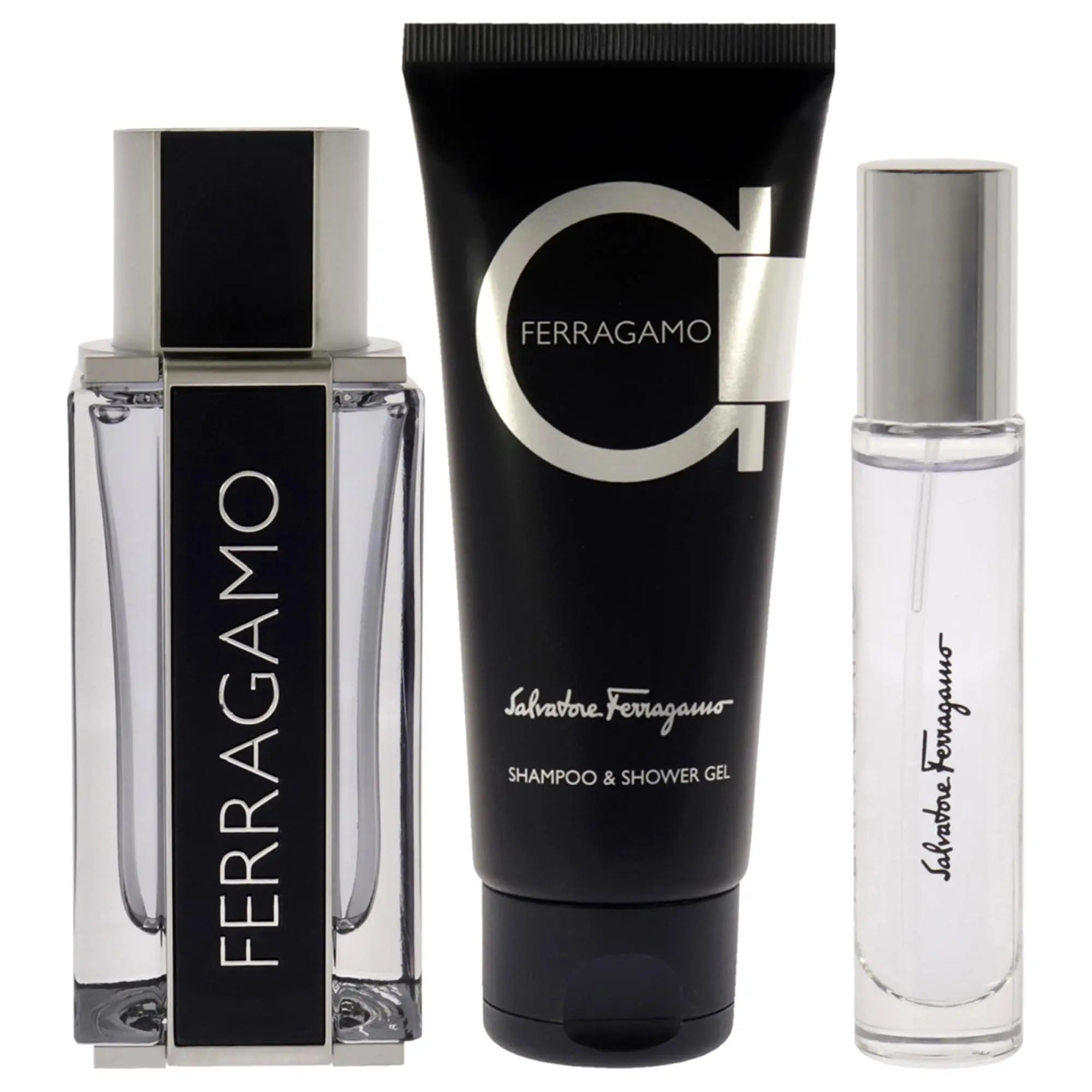Ferragamo By Salvatore Ferragamo For Men (3pc Gift Set) Salvatore Ferragamo