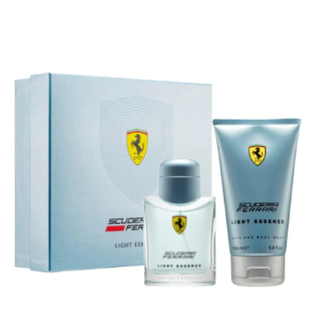 Ferrari Light Essence By Ferrari For Men 2Pcs Set EDT Spray Ferrari