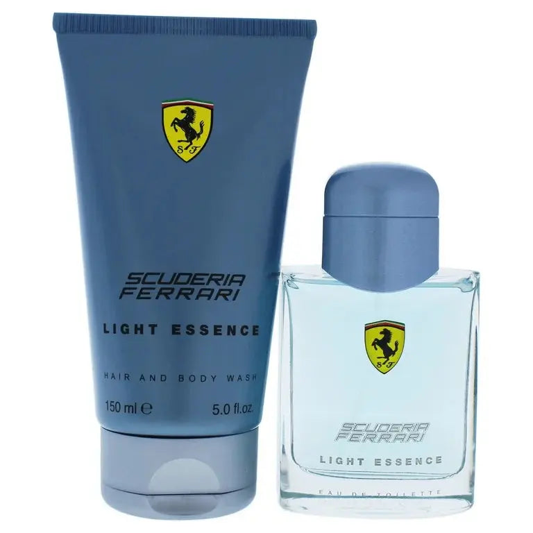 Ferrari Light Essence By Ferrari For Men 2Pcs Set EDT Spray Ferrari
