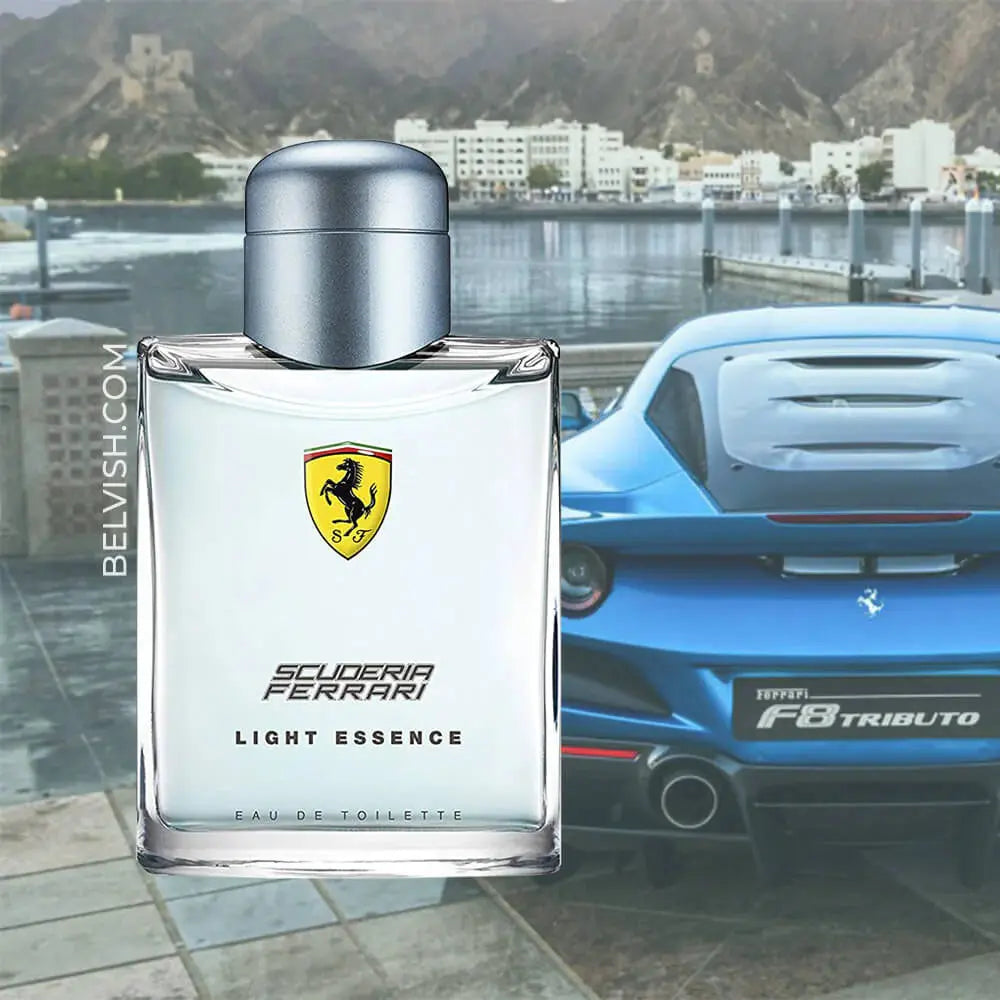 Ferrari Light Essence By Ferrari For Men 2Pcs Set EDT Spray Ferrari