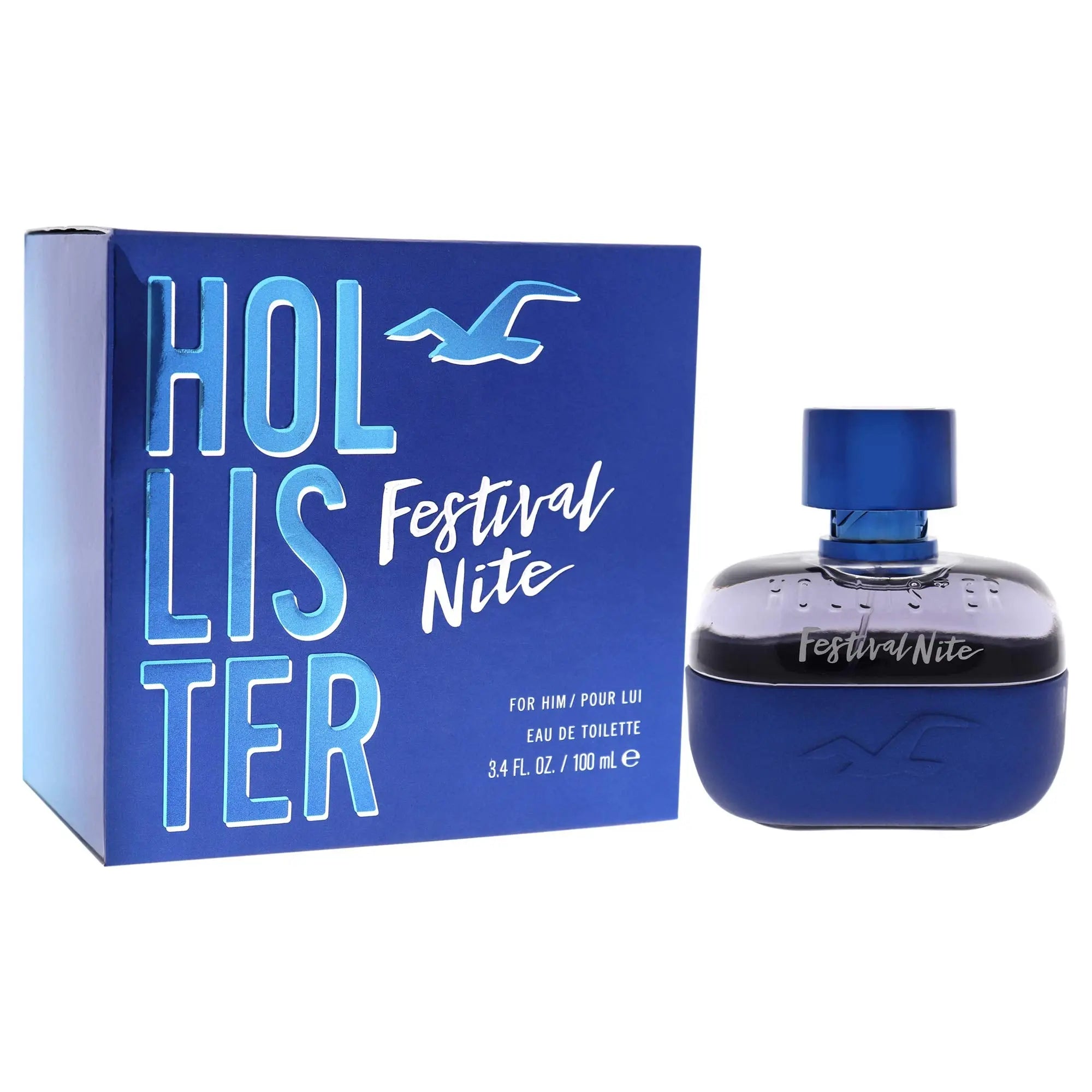 Festival Nite By Hollister For Men 3.4 oz EDP Spray - perfumesandrea