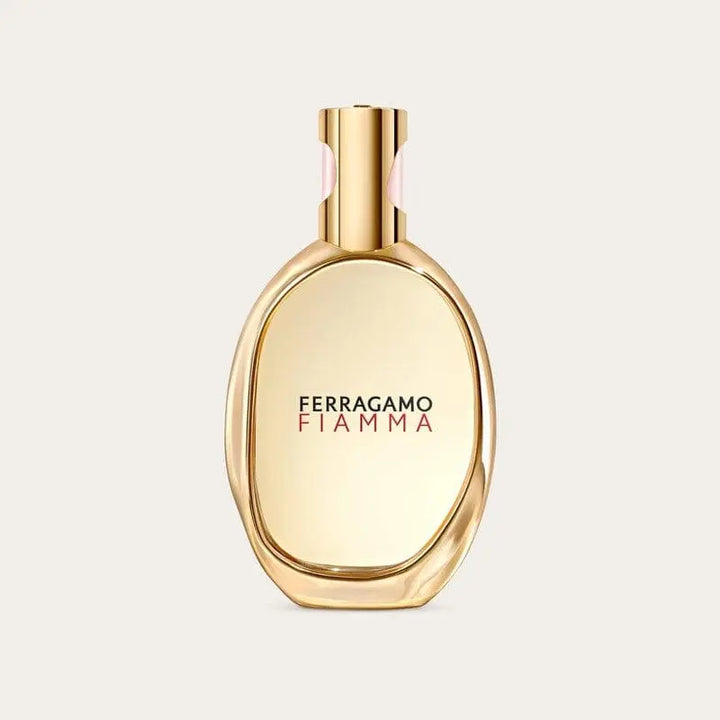 Salvatore Ferragamo Fiamma Women 3.4oz EDP perfume bottle detail

