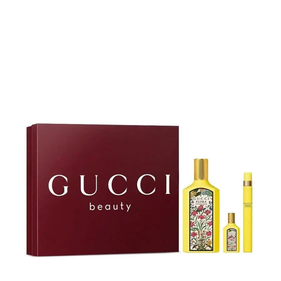 Flora Gorgeous Orchid By Gucci For Women 3Pcs Set EDP Spray Gucci