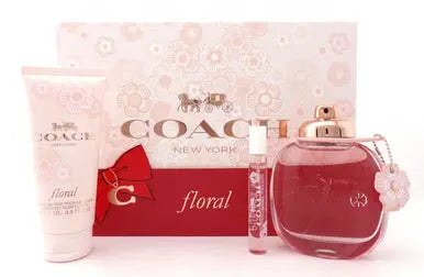 Floral By Coach For Women EDP Spray (3pc Gift Set) Coach