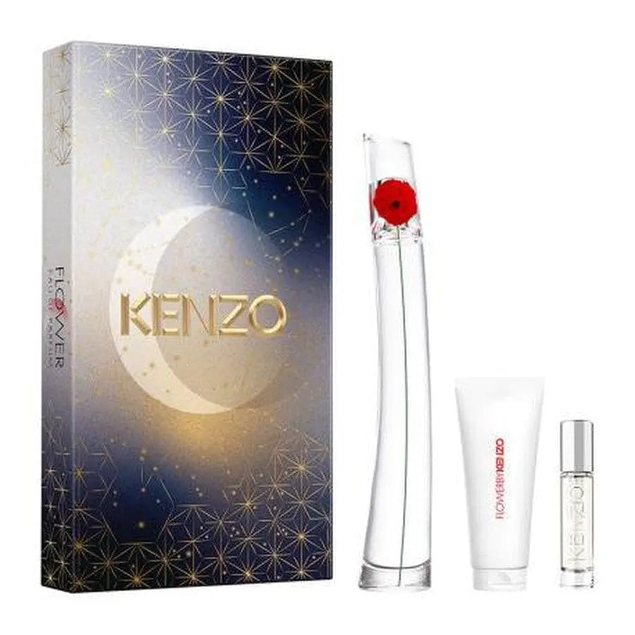 Flower by Kenzo - For Women 3Pcs Gift Set EDP Spray