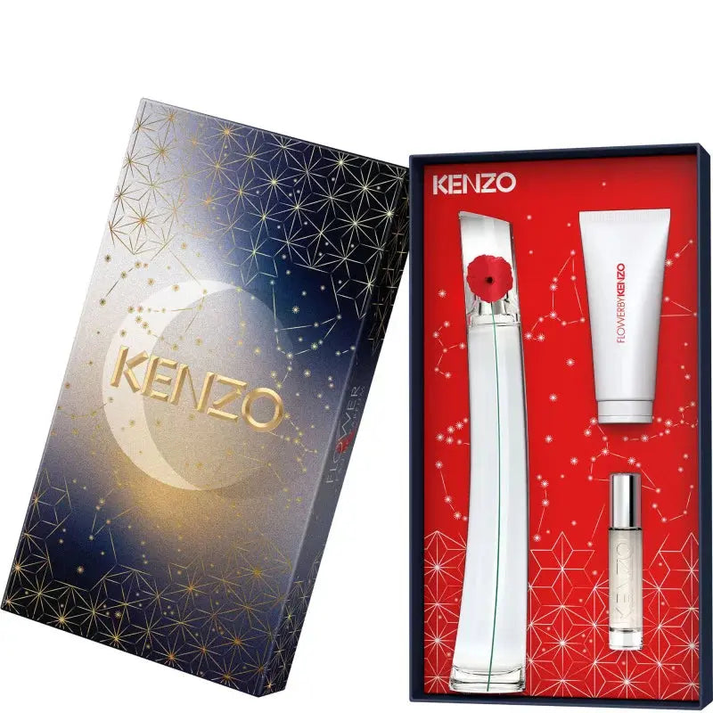 Flower By Kenzo For Women (3pc Gift Set) - perfumesandrea