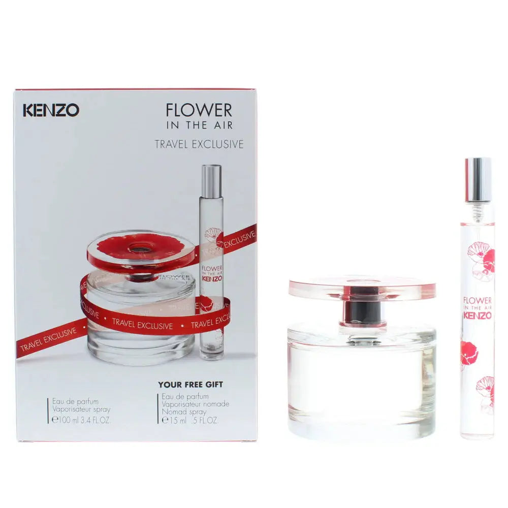 Flower The Air By Kenzo For Women 2Pcs Set EDP Spray Kenzo