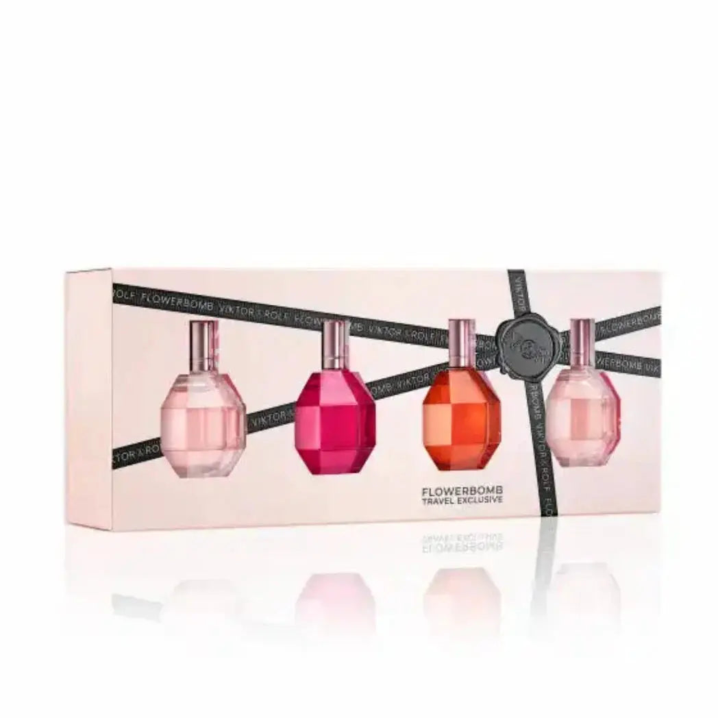 Flowerbomb 4x By Viktor &amp; Rolf For Women 0.24oz EDP Splash (Mini)