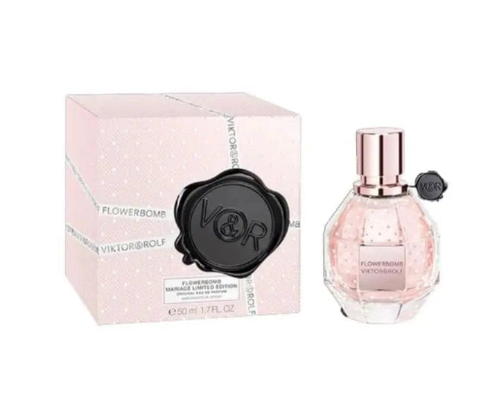 Flowerbomb Mariage Limited Edition By Viktor &amp; Rolf For Women 1.7 oz EDP Spray - perfumesandrea