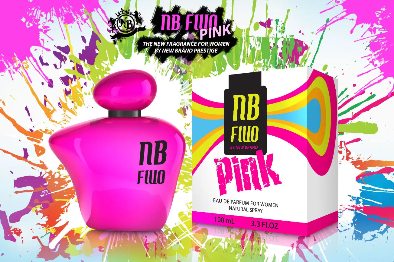Fluo Pink By New Brand For Women 3.3oz EDP Spray