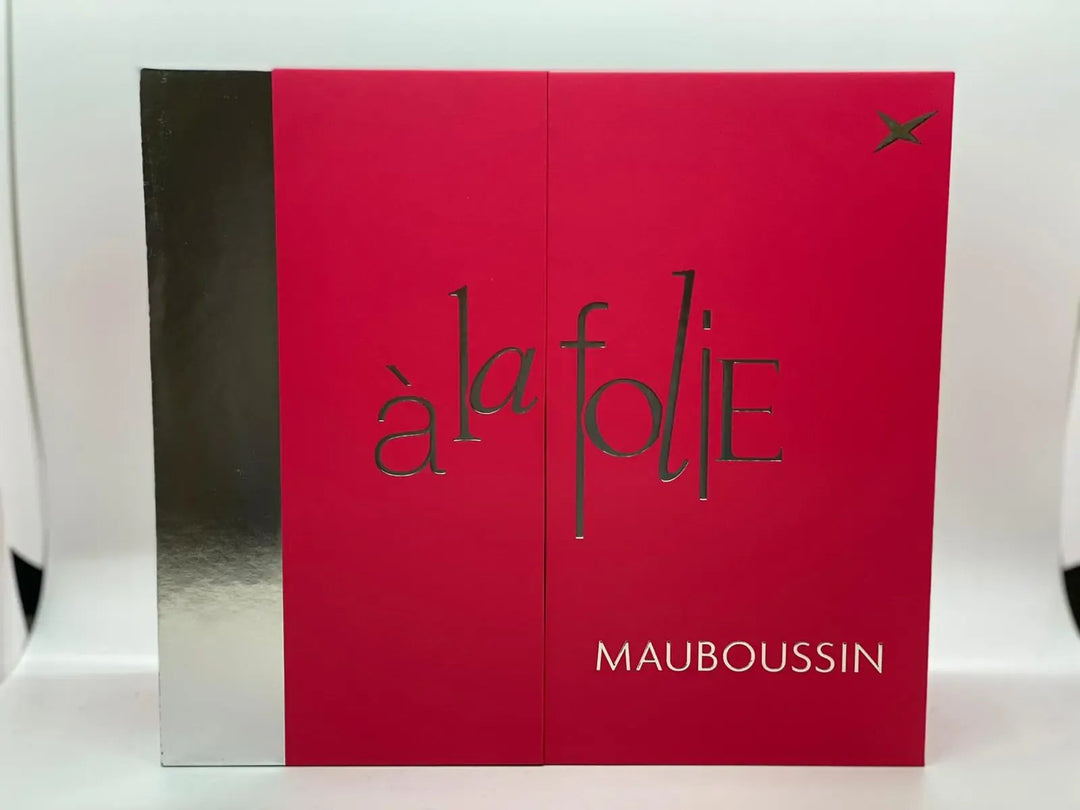 A la Folie 3-Piece Set By Mauboussin For Women 3.3oz EDP Spray