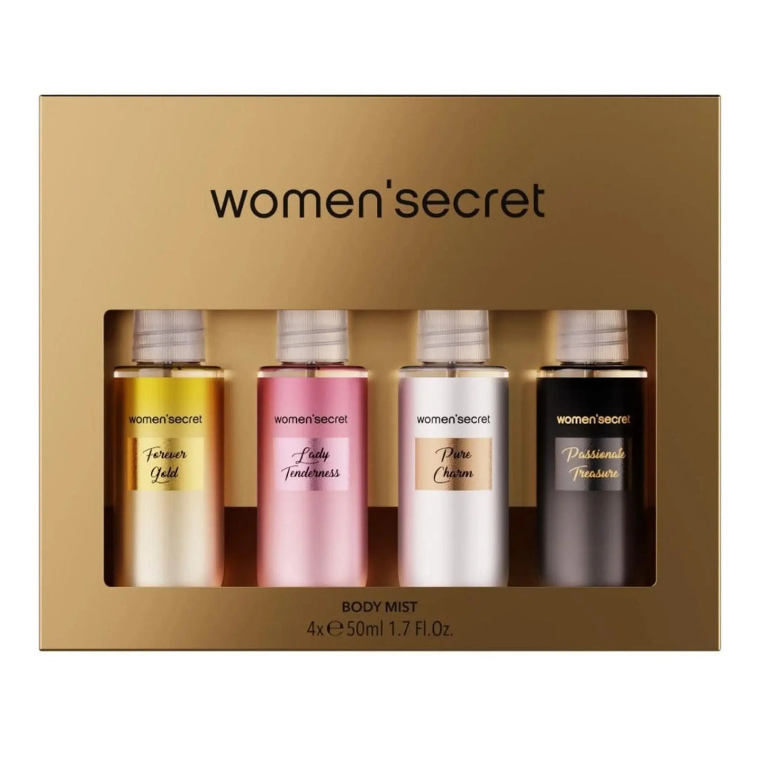 For Gold Set By Women Secret For Women Body Mist
