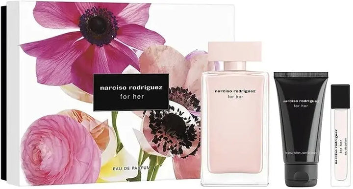 For Her by Narciso Rodriguez for Women 3Pcs Set EDP Spray