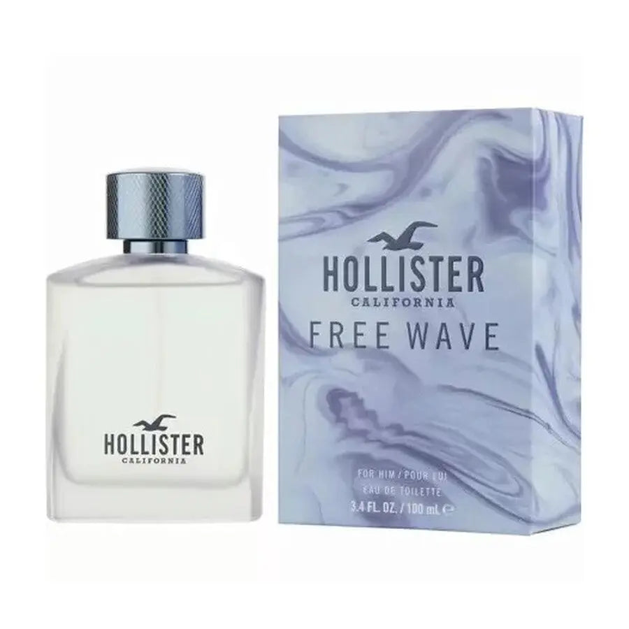 Free Wave By Hollister For Men 3.4oz EDT Spray Hollister