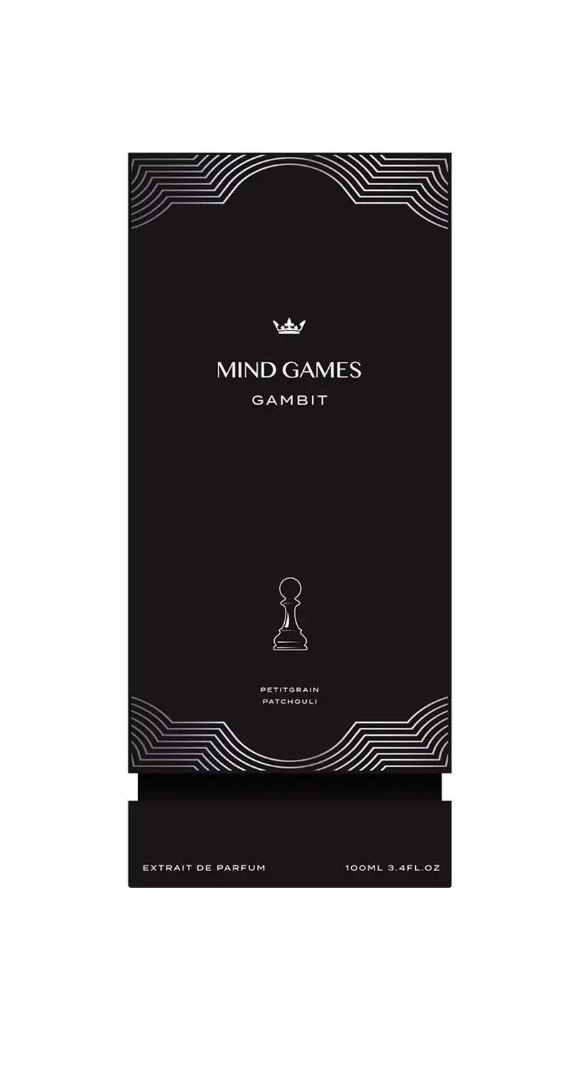 Gambit by Mind Games original box 3.4oz Eau de Parfum