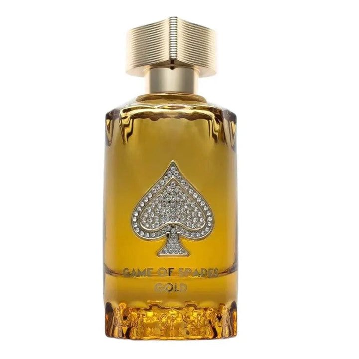 Game of Spades Gold By Jo Milano Unisex 3.4oz Parfum Spray - perfumesandrea