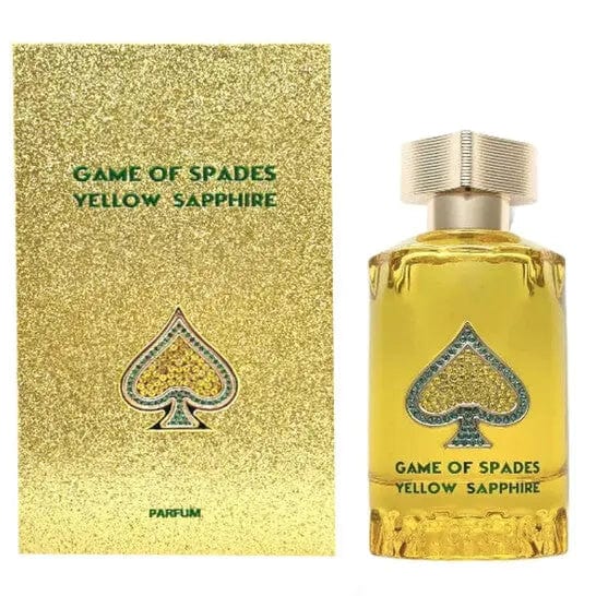 Game of Spades Yellow Sapphire By Jo Milano Unisex 3.4oz Parfum Spray - perfumesandrea