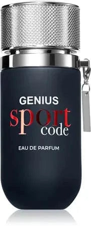 Genius Sport Code by Emper for Men 3.4oz EDP perfume bottle