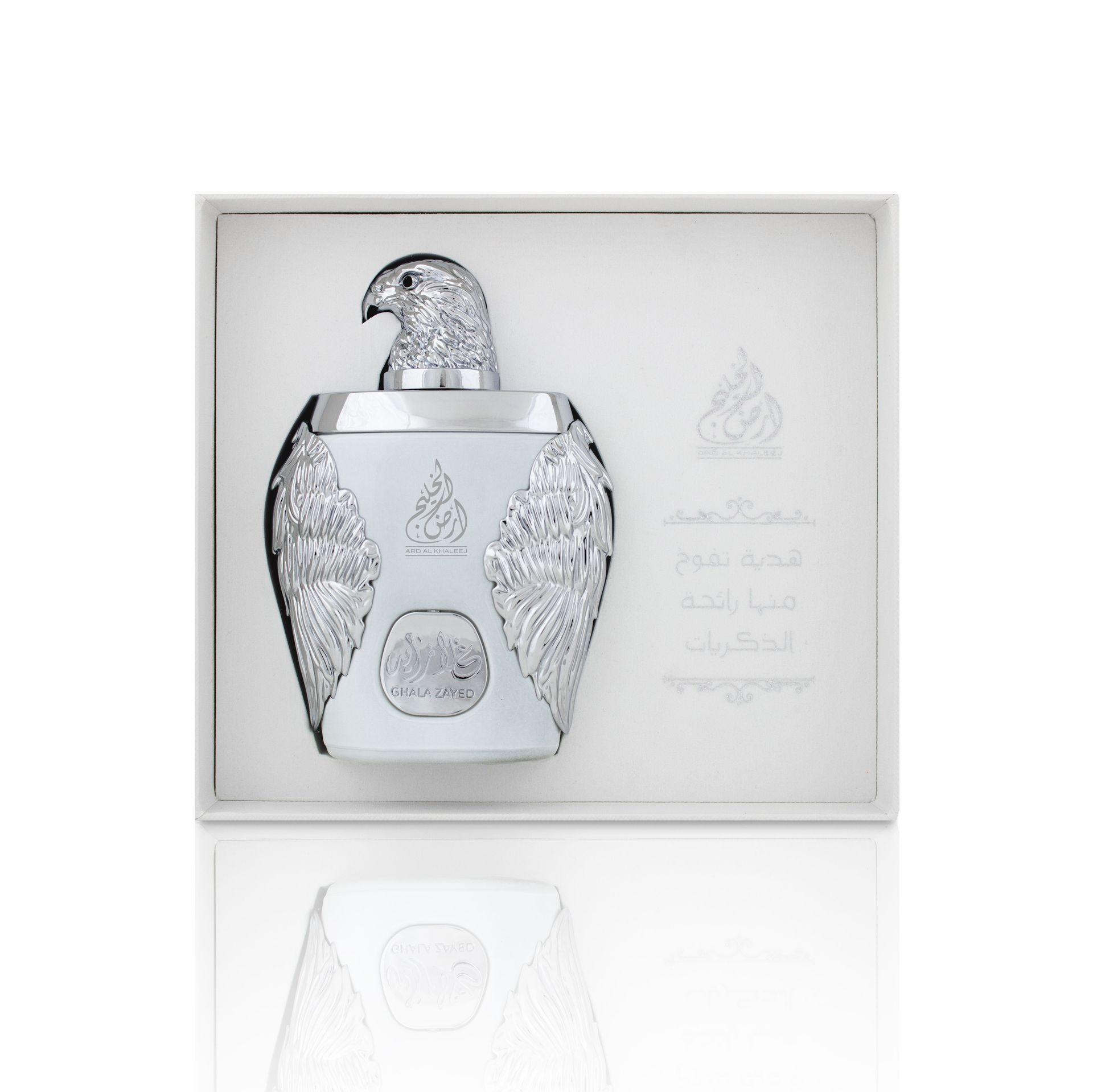 Ard Al Khaleej Luxury Silver (Ghala Zayed) Unisex Eau de Parfum 3.4 oz