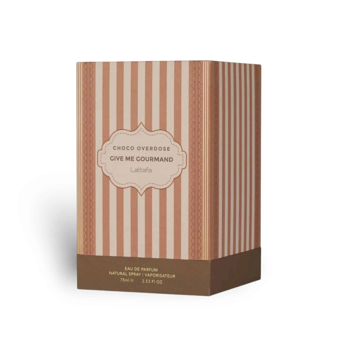 Give Me Gourmand Choco Overdose by Lattafa 2.5 oz EDP