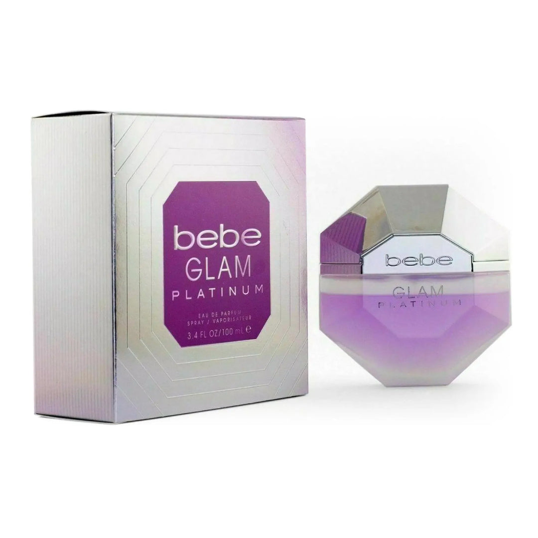 Glam Platinum By Bebe For Women 3.4oz EDP Spray