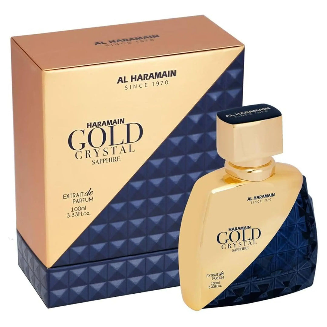 Gold Crystal Sapphire By Al Haramain For Unisex 3.3oz EDP Spray
