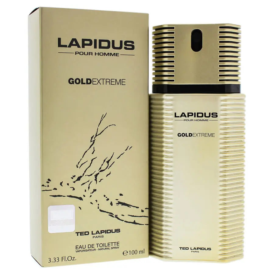 Gold Extreme By Ted Lapidus For Men 3.4oz EDT Spray Ted Lapidus
