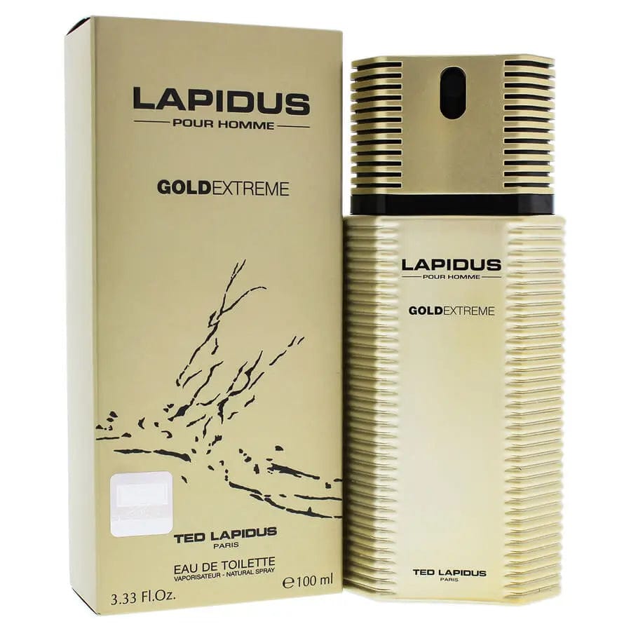 Gold Extreme By Ted Lapidus For Men 3.4oz EDT Spray Ted Lapidus