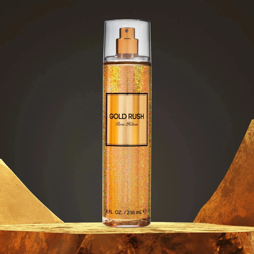Gold Rush By Paris Hilton For Women 8.0oz Body Mist Spray Paris Hilton