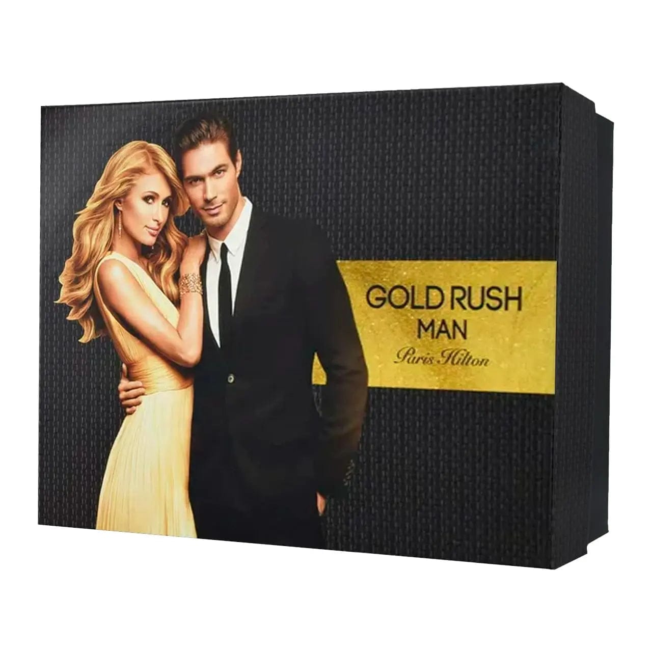 Gold Rush Man by Paris Hilton - Men's 4Pcs Gift Set EDT.