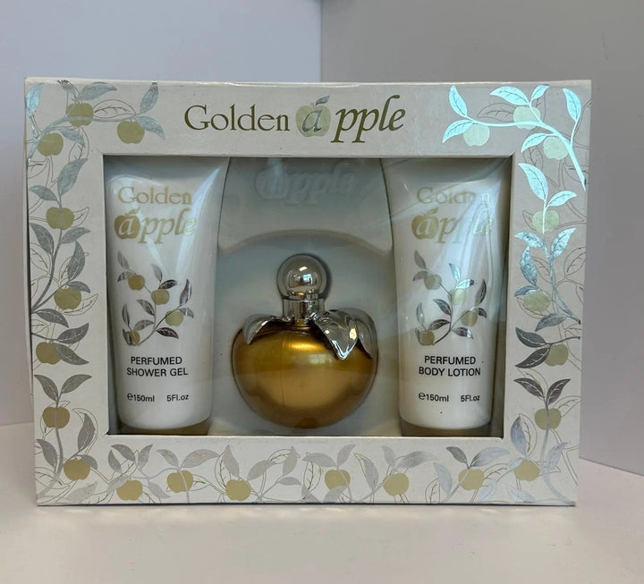 Golden Apple For Women EDP Spray (3pc Gift Set) Golden Apple