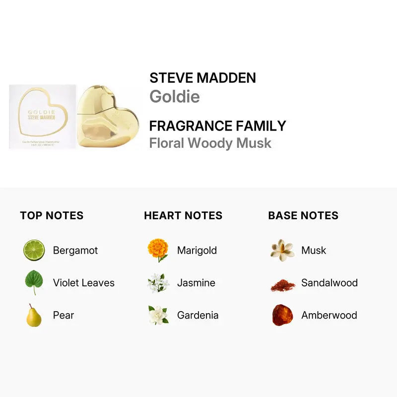 Goldie by Steve Madden sweet feminine fragrance for women