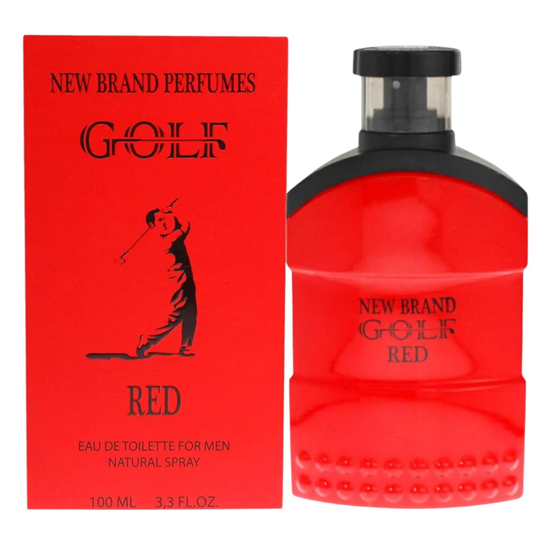 Golf Red By New Brand For Men 3.3oz EDT Spray