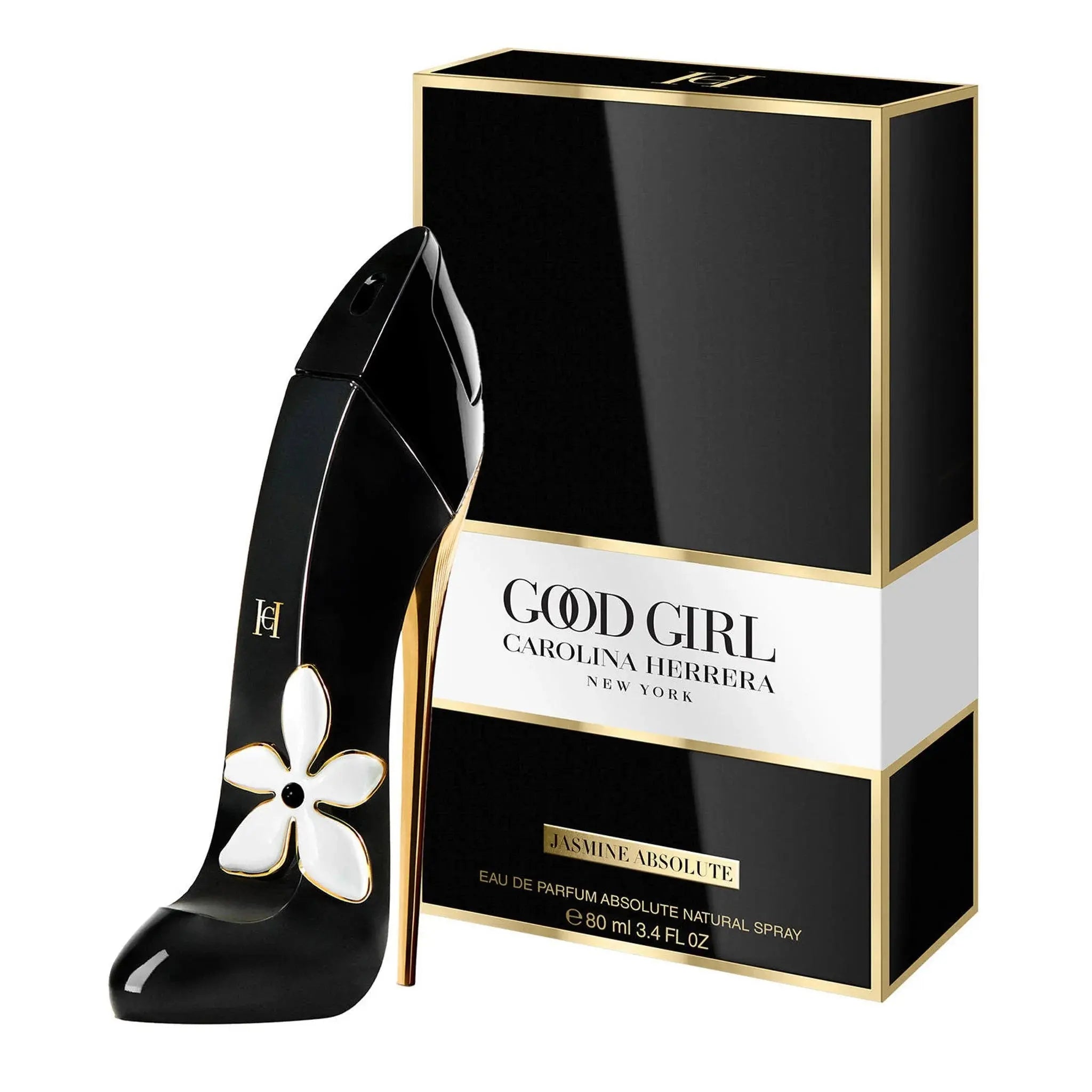 Good Girl Jasmine Absolute by Carolina Herrera 2.7oz EDP perfume bottle