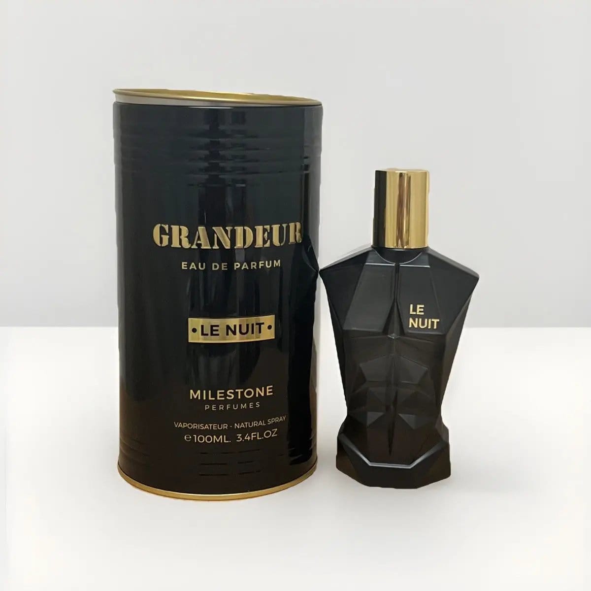 Grandeur Le Nuit by Millestone Men's 3.4oz Eau De Parfum.