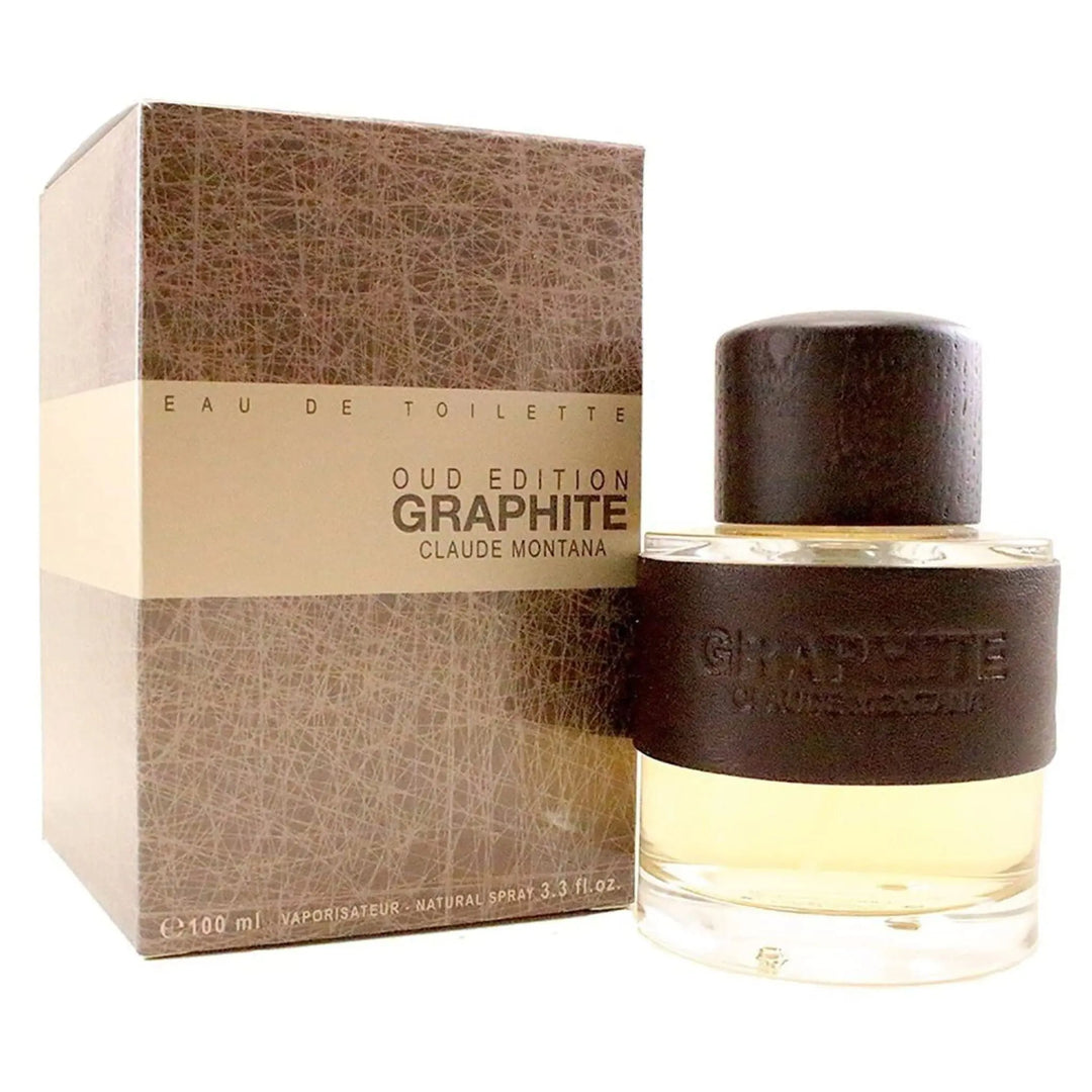 Graphite Oud By Montana For Men 3.4oz EDT Spray
