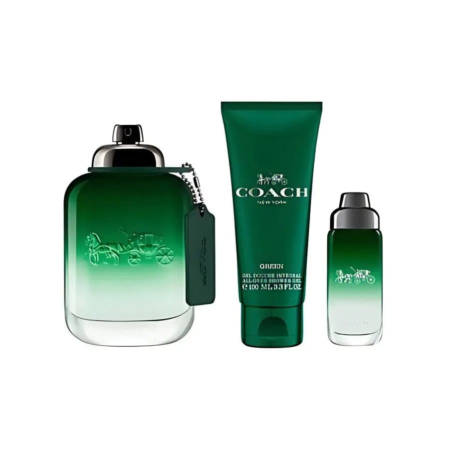 Green by Coach - Men's 3Pcs Gift Set Eau De Toilette.