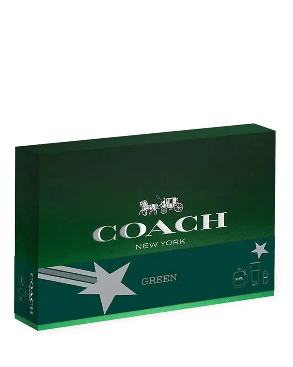 Green by Coach - Men's 3Pcs Gift Set Eau De Toilette.