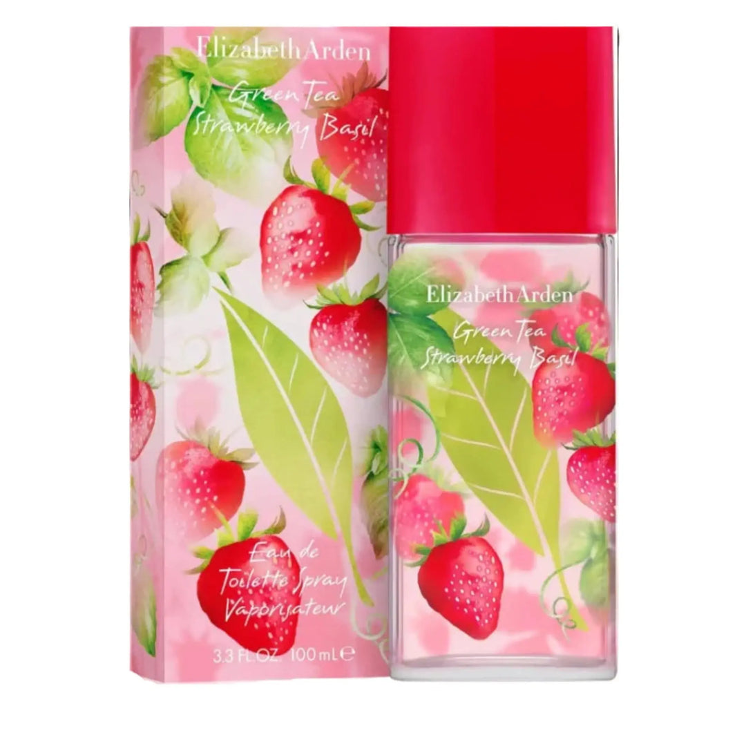 Green Tea Strawberry Basil By Elizabeth Arden For Women 3.3oz EDT Spray