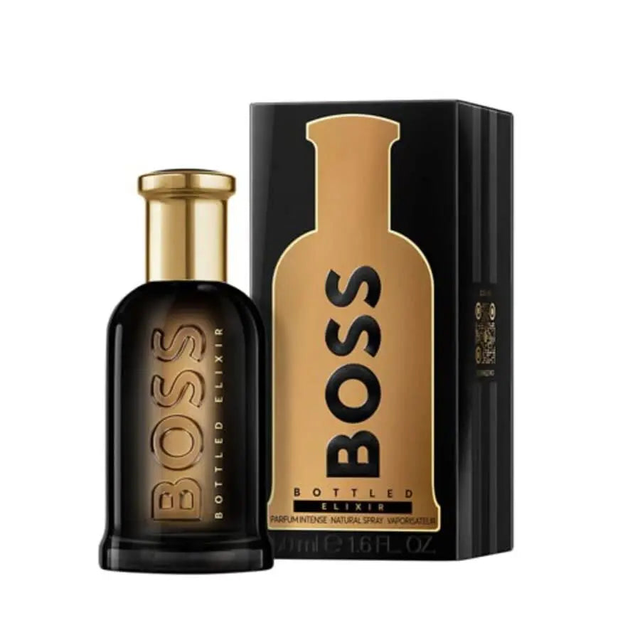 Grey Elixir By Hugo Boss For Men 3.3 oz Parfum Spray - perfumesandrea