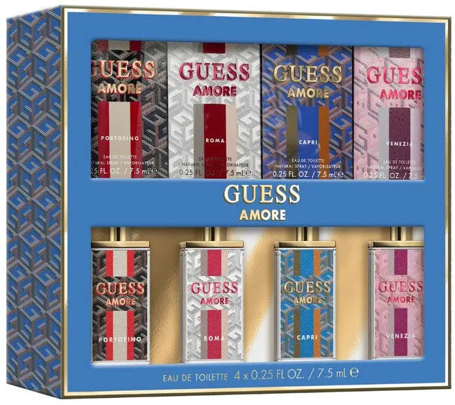 Guess Amore Mini Set 4x0.5oz Women EDP Spray by Guess