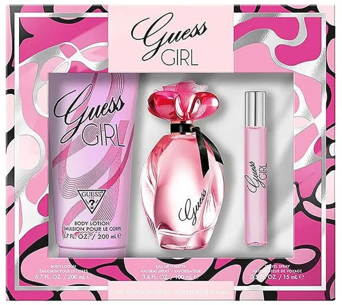 Girl By Guess 3-Piece Set 3.4oz Women EDT Spray