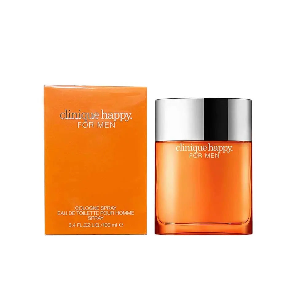 Happy by Clinique for Men 3.4oz EDT perfume bottle