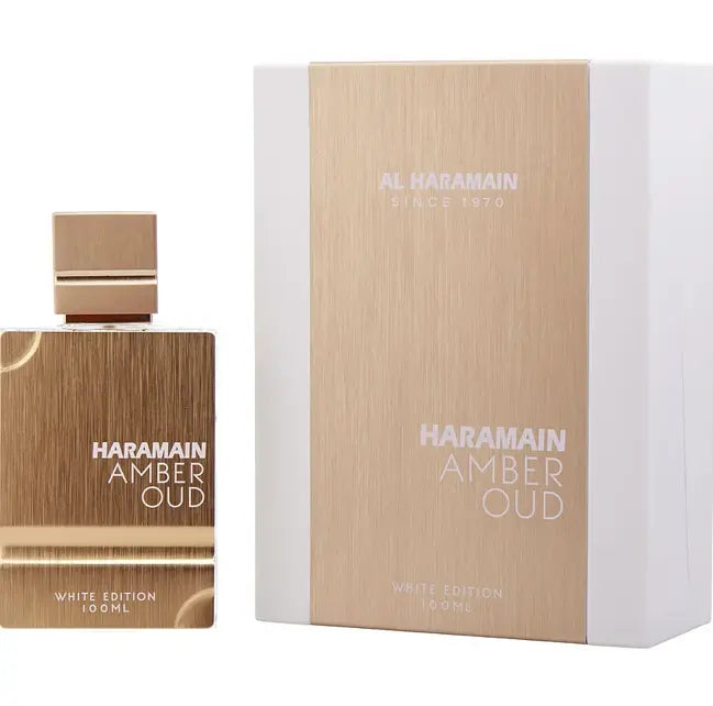 Haramain Amber White 3.4oz Eau De Parfum Spray - perfumesandrea